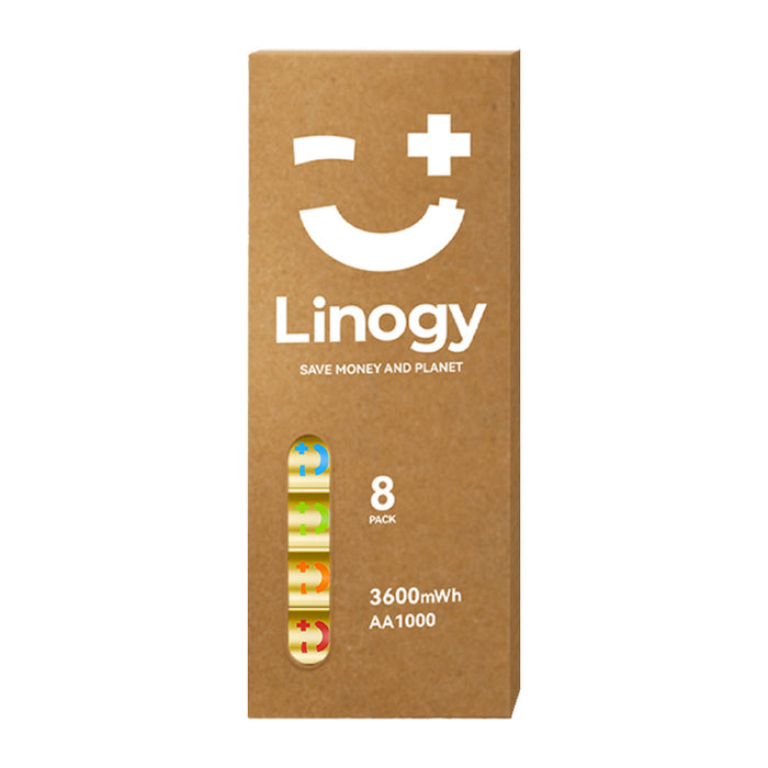 LINOGY AA Li-ion Pro battery set - set of 8