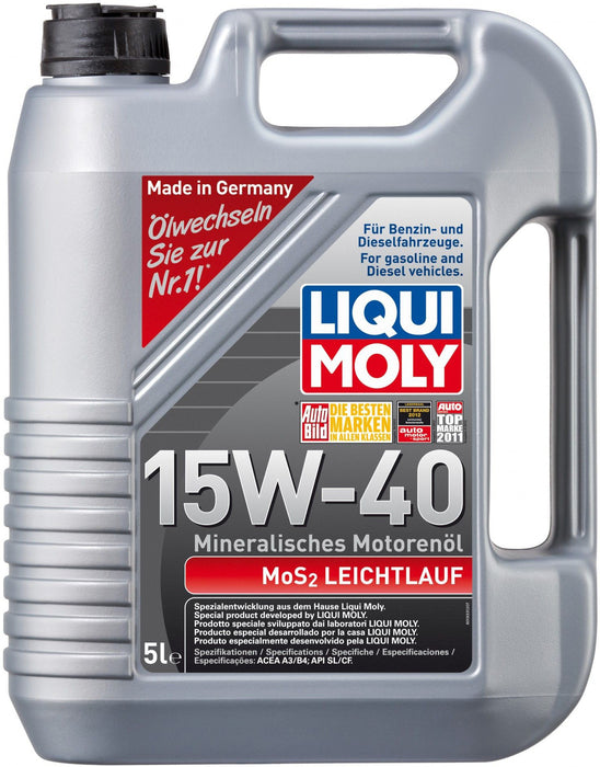 LIQUI MOLY MOS2 LEICHTLAUF 15W-40 5L
