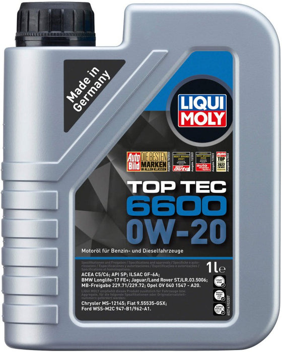 LIQUI MOLY TOP TEC 6600 0W-20 1L