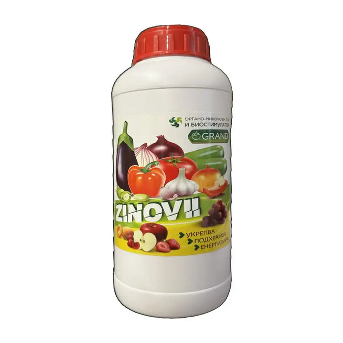 LIQUID FERTILIZER AND BIOSTIMULATOR FOR VEGETABLES ZINOVII GRAND - Торове<<<Торове почви и тревни