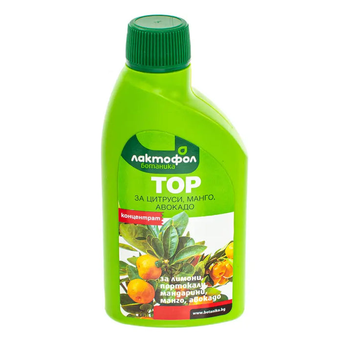 LIQUID FERTILIZER FOR CITRUS MANGO AVOCADO 0.25L LACTOFOL - Торове<<<Торове почви и тревни