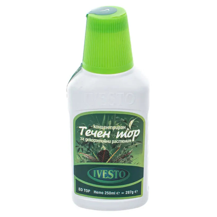 LIQUID FERTILIZER FOR GREEN PLANTS 0.25L IVESTO - Торове<<<Торове почви и тревни смески<<<Градина<<<Praktiker