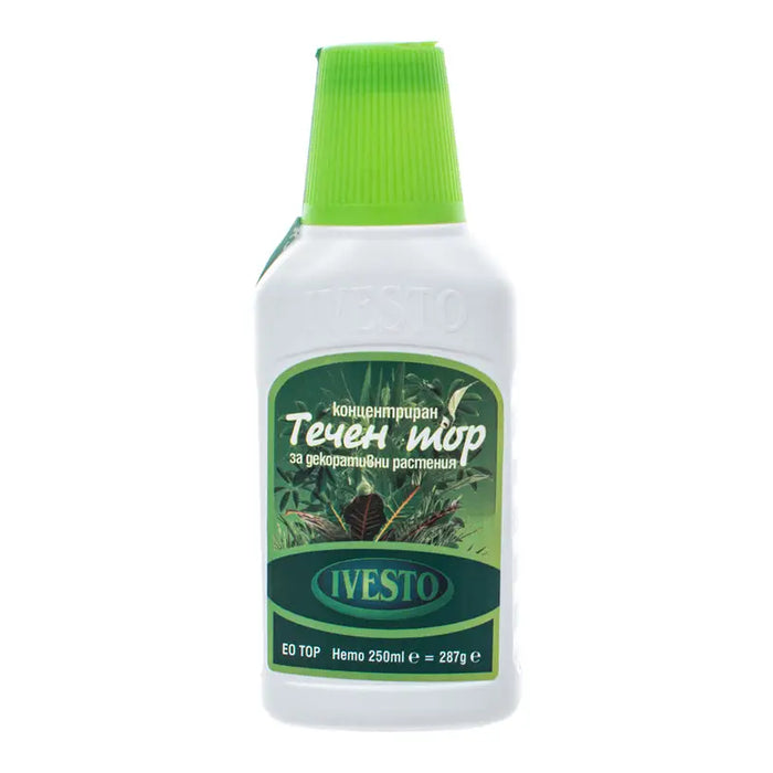 LIQUID FERTILIZER FOR GREEN PLANTS 0.25L IVESTO - Торове<<<Торове почви и тревни смески<<<Градина<<<Praktiker
