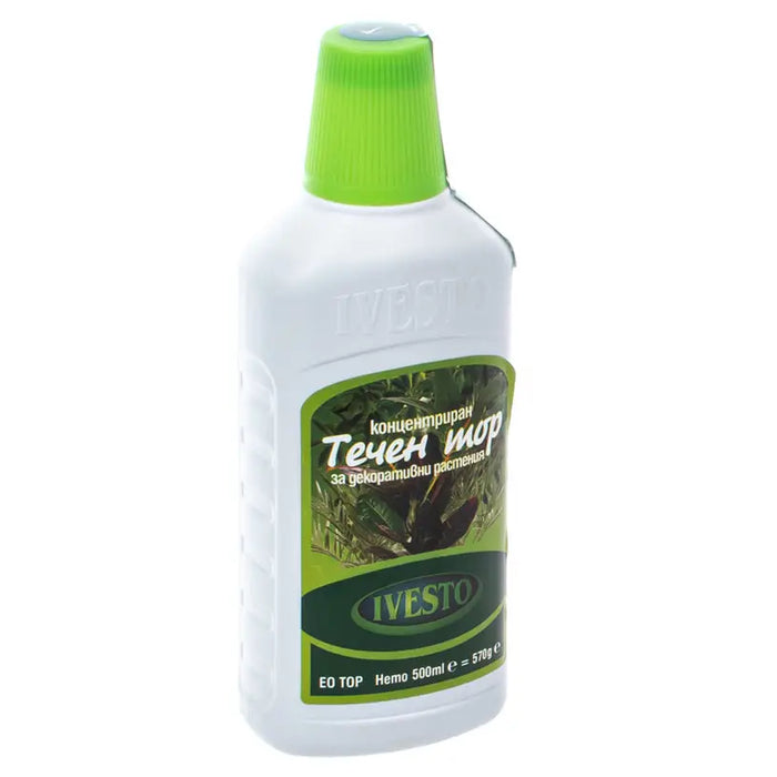 LIQUID FERTILIZER FOR GREEN PLANTS 0.5L IVESTO - Торове<<<Торове почви и тревни смески<<<Градина<<<Praktiker