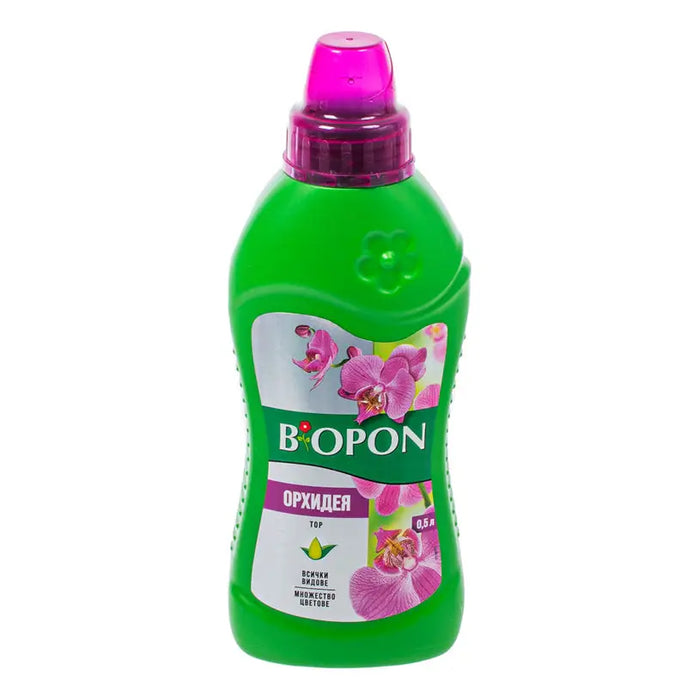 LIQUID FERTILIZER FOR ORCHIDS 0.5L BIOPON - Торове<<<Торове почви и тревни смески<<<Градина<<<Praktiker
