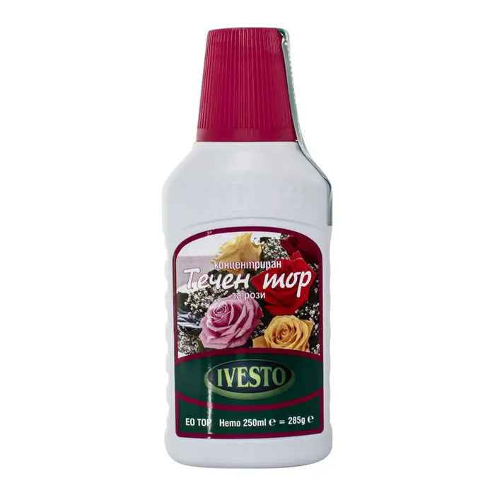 LIQUID FERTILIZER FOR ROSES 0.25L IVESTO - Торове<<<Торове почви и тревни смески<<<Градина<<<Praktiker