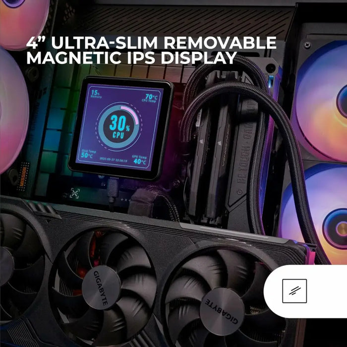 Liquid Refrigeration Kit Mars Gaming MLVISIONPRO240 - Охлаждане<<<Компютър Мрежи и компоненти<<<Компютри|