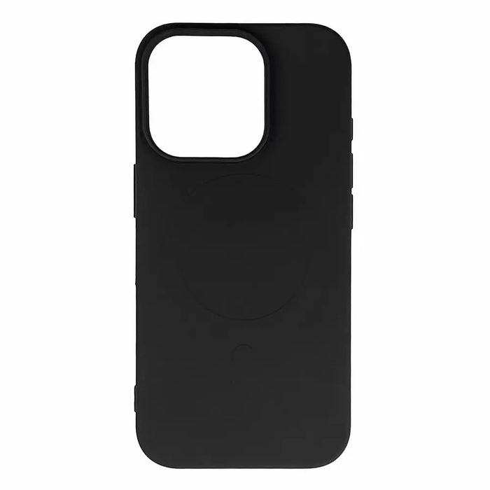 Liquid Silicone Case MagSafe for iPhone 16 Pro - black - Cell phone cases and covers<<<HurtelXML