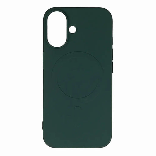 Liquid Silicone Case MagSafe for Samsung Galaxy S25 - Green - Cell phone cases and covers<<<HurtelXML