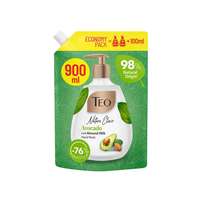 LIQUID SOAP AVOCADO ELIXIR 900ML TEO - Домакински продукти<<<Домашни потреби<<<Кухня<<<Praktiker