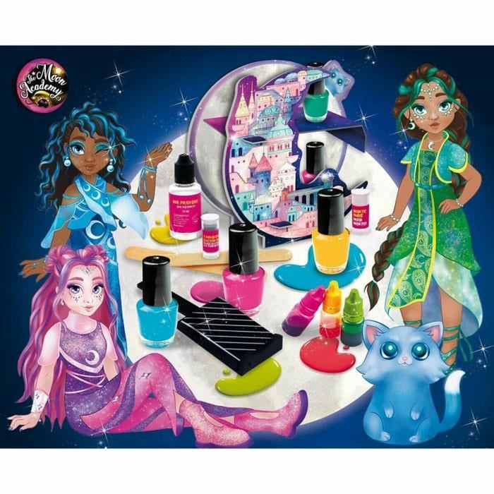 Manicure Set Lisciani Giochi The Moon Academy Monn NailArt