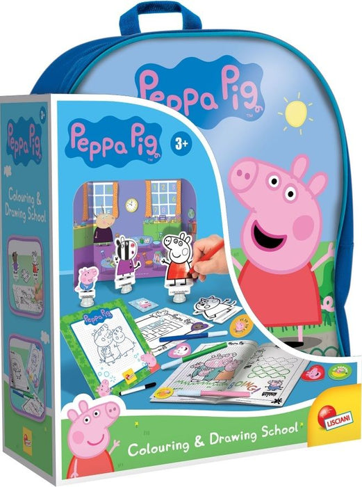 Colouring Activity Box Lisciani Giochi Peppa Pig Rucksack