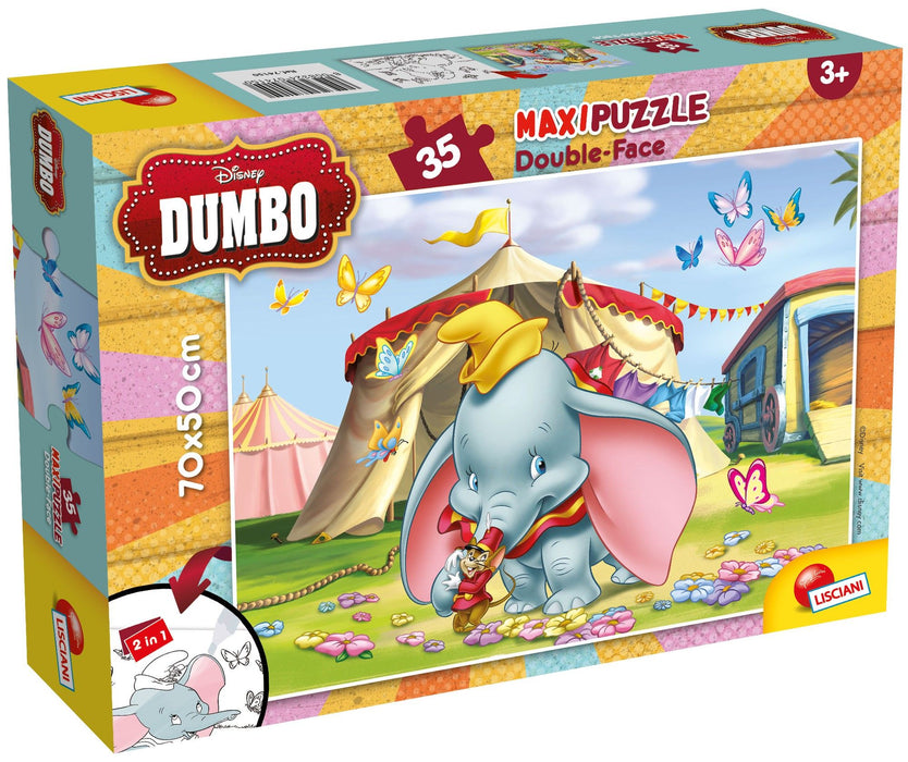 Lisciani Bilateral Puzzle maxi 35 Dumbo