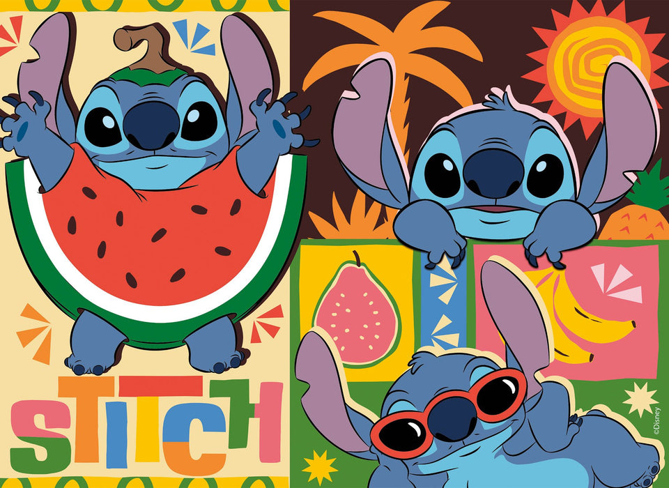 LISCIANI DISNEY PUZZLE DF MAXI FLOOR 4 X 48 STITCH