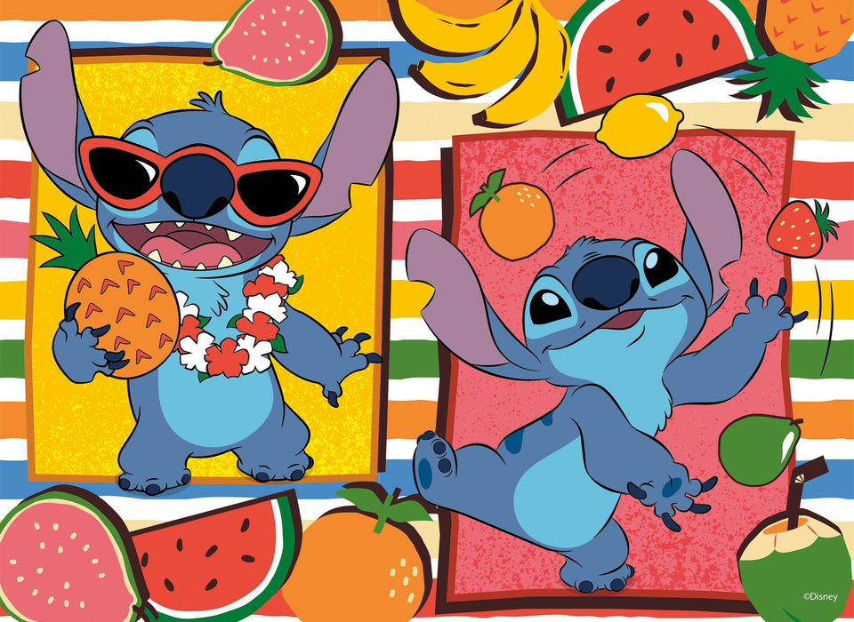 LISCIANI DISNEY PUZZLE DF MAXI FLOOR 4 X 48 STITCH