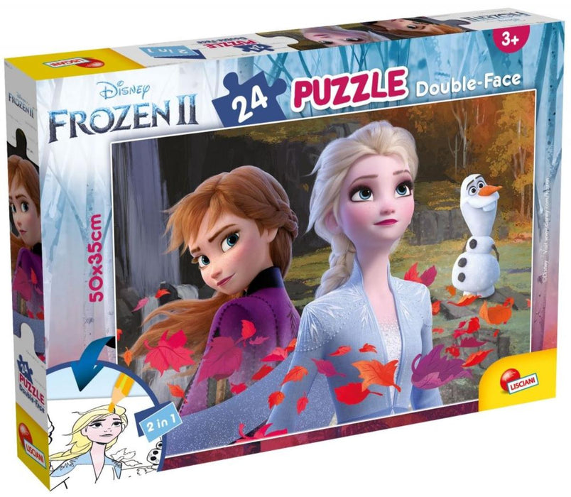 ДВУЛИЦЕВ ПЪЗЕЛ FROZEN 2 24 ЧАСТИ