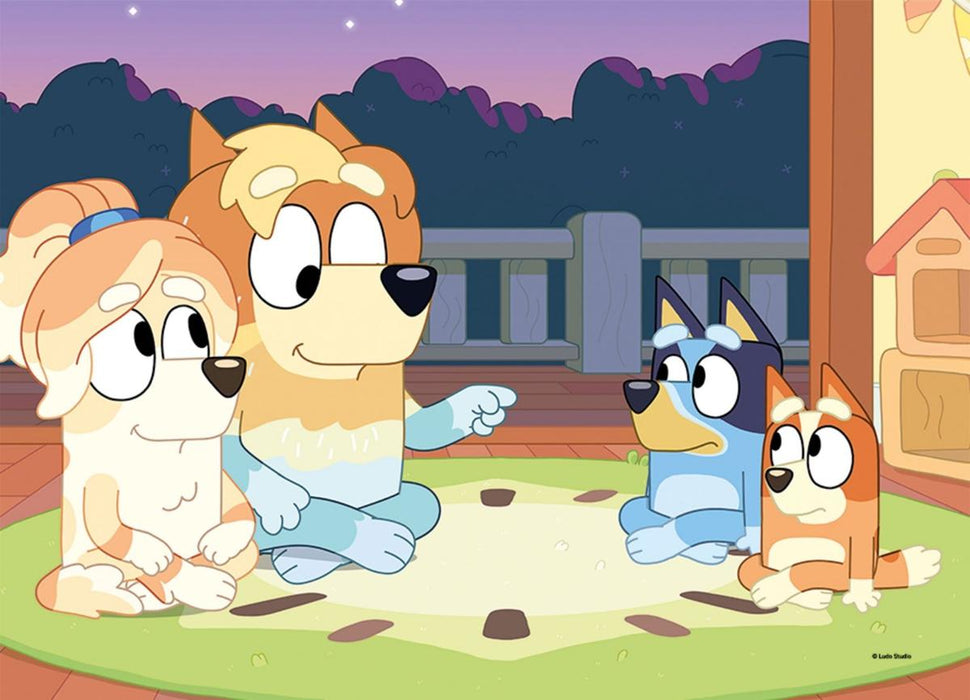 ДВУЛИЦЕВ МАКСИ ПЪЗЕЛ BLUEY 4 Х48 ЧАСТИ