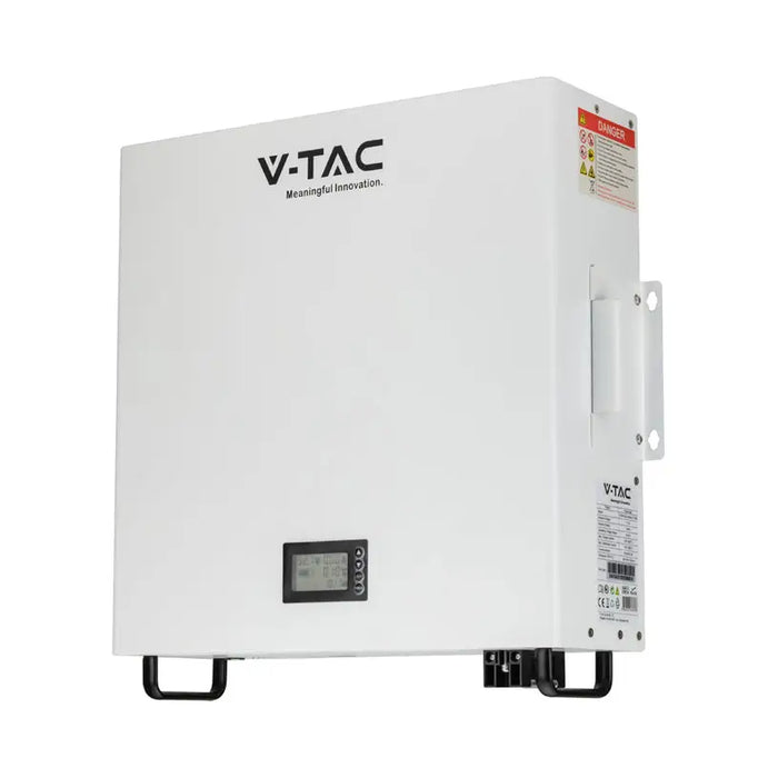 LITHIUM BATTERY 5KW WALL MOUNT V-TAC - Батерии<<<Соларни системи<<<Електроматериали<<<Praktiker&&&Energy