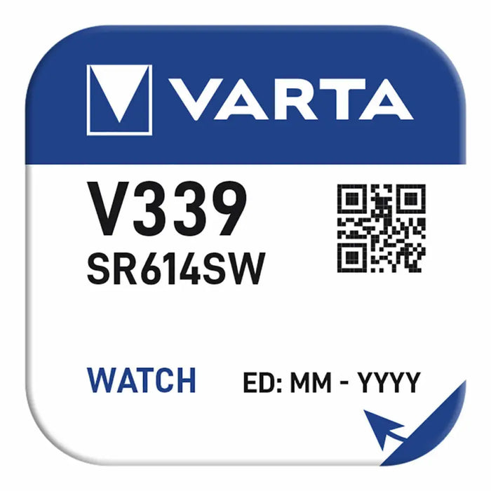 Lithium Button Cell Battery Varta Silver V339 - Електроника Батерии<<<Компютри| Електроника<<<BigBuy&&&Алкални
