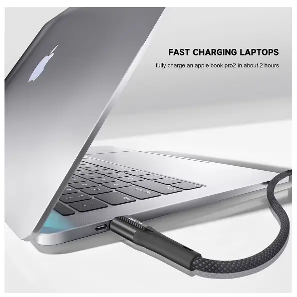 Lito Data cable Type-C Fast charging 60W 1m Black - Кабели<<<Кабели и адаптери<<<Аксесоари<<<MediaTrade