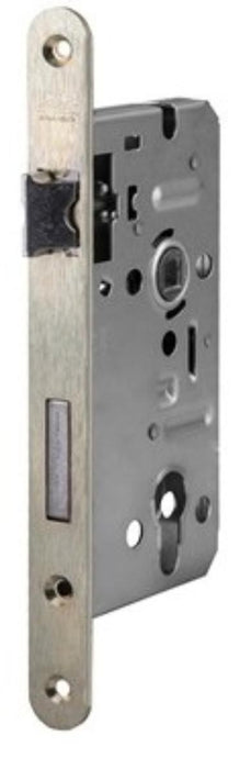 LOCK 90MM E50 SATIN CHROME DIN