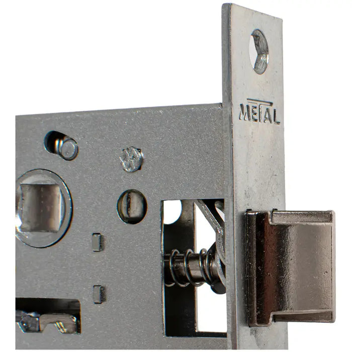 LOCK METAL 201128Ц - Обков за врати<<<Обков<<<Мебели и интериор<<<Praktiker&&&Обков за врати<<<Врати и обков<<<Мебели и