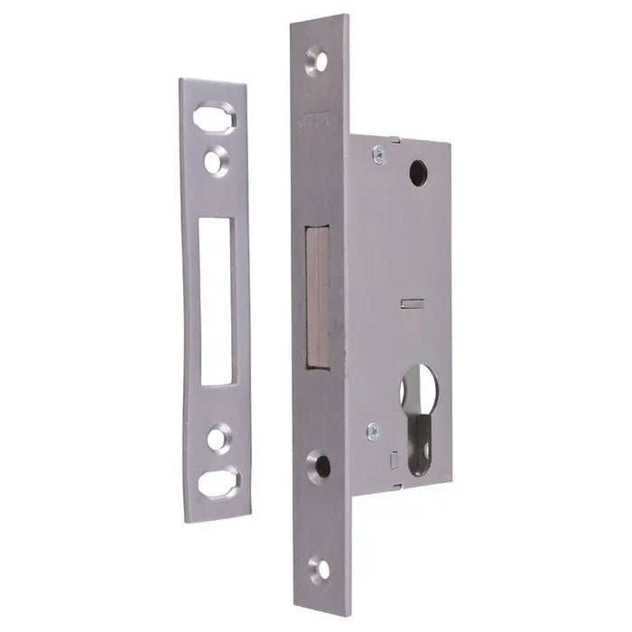 LOCK UNIMET METAL 101389 - Обков за врати<<<Обков<<<Мебели и интериор<<<Praktiker&&&Обков за врати<<<Врати и