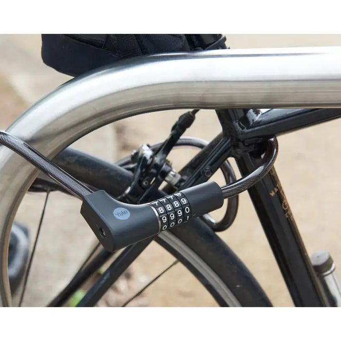 LOCKING DEVICE WITH KEY YALE YCC0/12/100/2 - Аксесоари за велосипеди<<<Велосипеди и аксесоари<<<Авто и