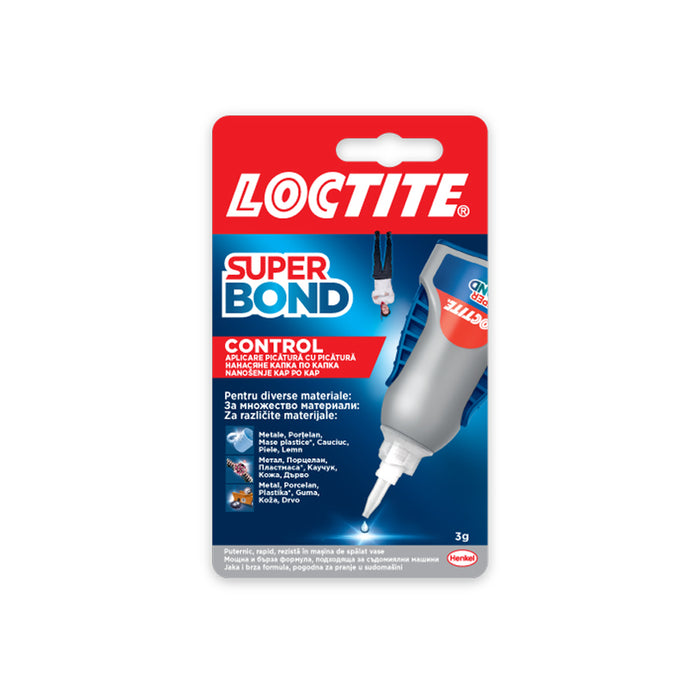 SUPER BOND CONTROL PRECISION SECOND ADHESIVE 3 G LOCTITE
