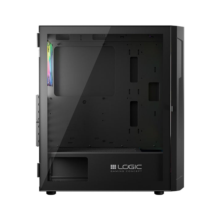 Logic ARAMIS ARGB MINIDI USB 3.0 Case Black