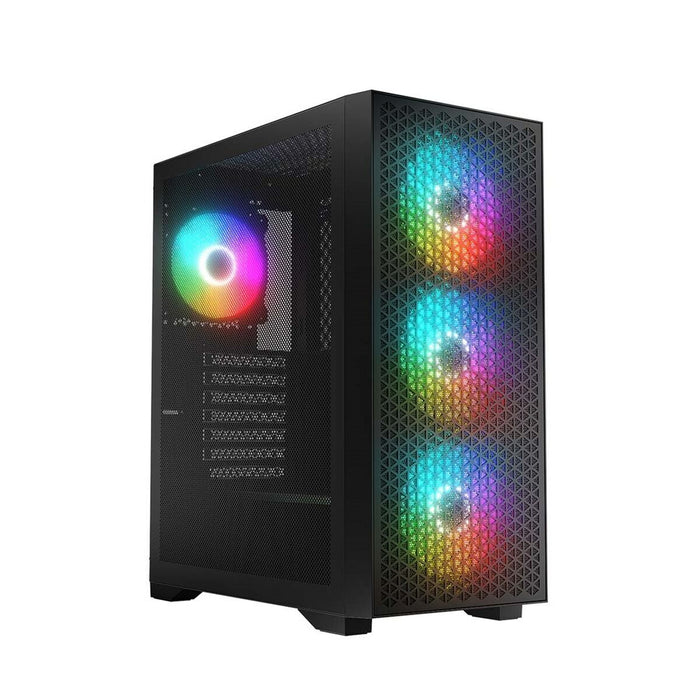 ATX Semi-tower Box Logic AT-DART-PRO-ARGB-10 Black