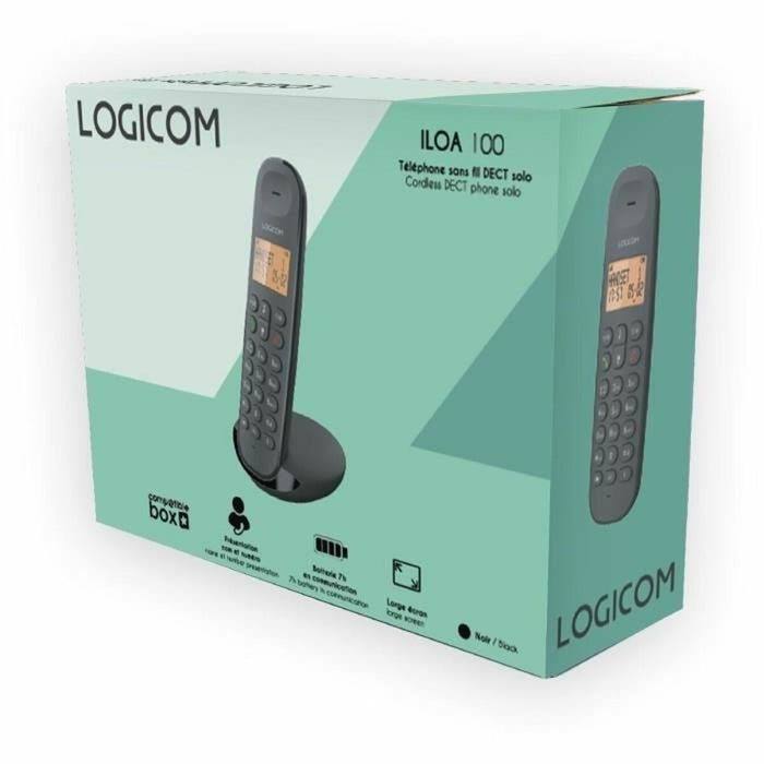 Wireless Phone Logicom ILOA 150 SOLO Grey