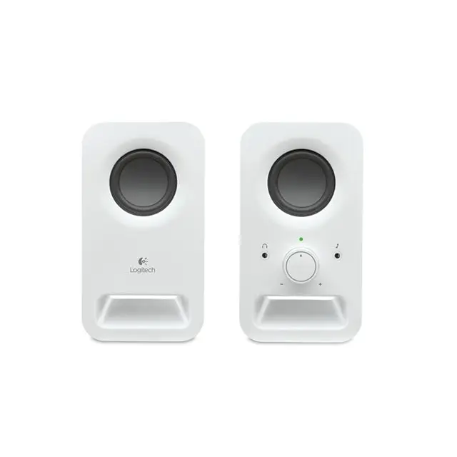 Logitech 2.0 Speakers Z150 - Snow white - Speakers<<<Logitech<<<LOGITECH<<<PolyComp&&&Звукови системи и