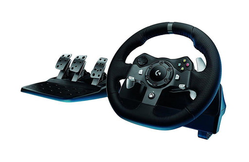 Logitech Driving Force G920 steering wheel for Xbox One / PC bundled with Astro A10 gaming headset - Gaming