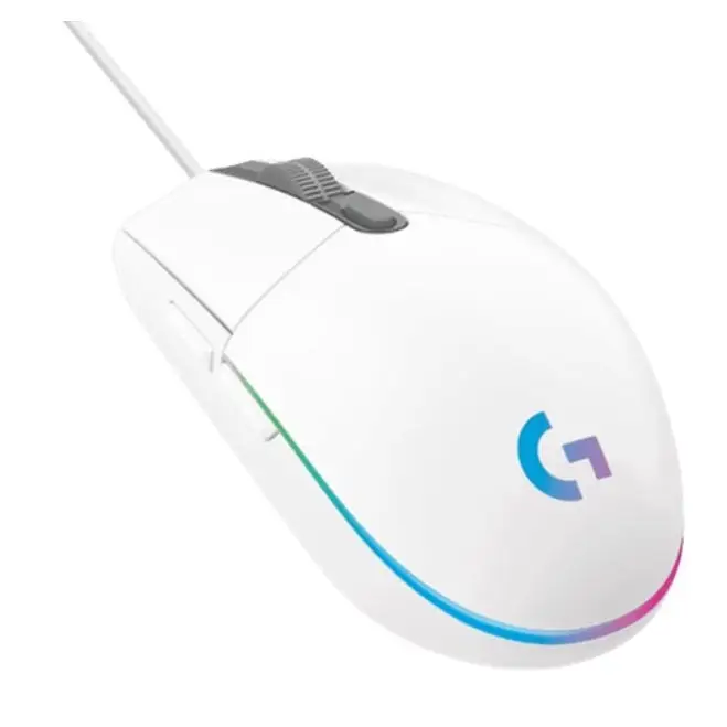 Logitech G102 LightSync White gaming mouse - Gaming products<<<Logitech<<<LOGITECH<<<PolyComp&&&Геймърски