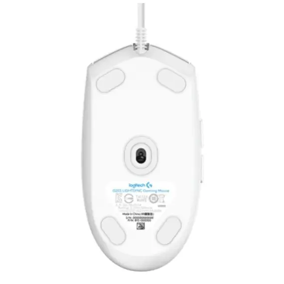 Logitech G102 LightSync White gaming mouse - Gaming products<<<Logitech<<<LOGITECH<<<PolyComp&&&Геймърски