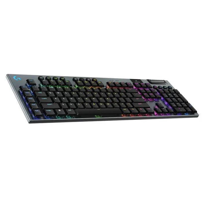 Logitech G915 X LIGHTSPEED Low-Profile Wireless Gaming Keyboard - Black US International Linear - Gaming