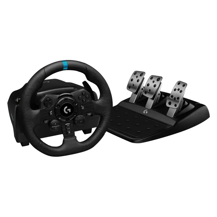 LOGITECH G923 steering wheel + LOGITECH shifter for PS4/PS5/PC - Волани и педали<<<Геймърска