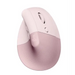 Logitech Lift Vertical Ergonomic Mouse - ROSE/DARK ROSE - EMEA