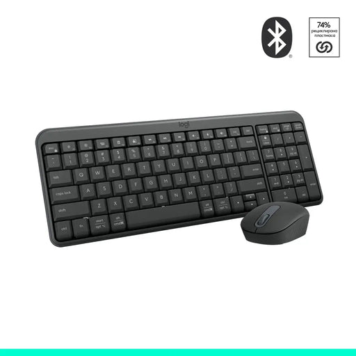 Logitech MK250 Graphite Wireless Kit - Cyrilized - Клавиатури<<<Компютърна