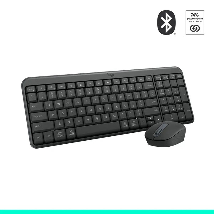 Logitech MK250 Graphite Wireless Kit - Cyrilized - Клавиатури<<<Компютърна