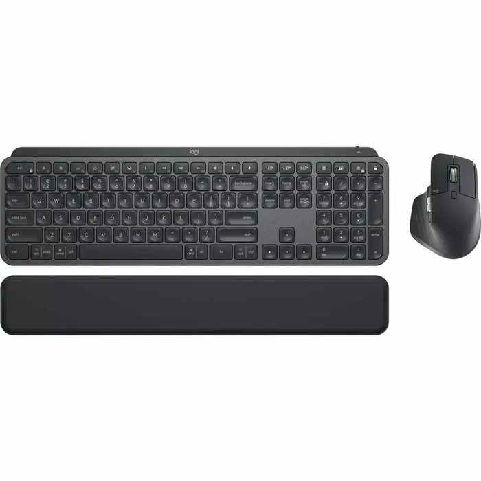Logitech MX Keys S Combo Keyboard and Mouse Set Wrist Rest Black