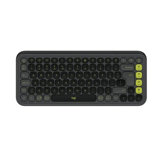 Logitech Pop Icon Keys - Grahite - US INT’L - BT - N/A - INTNL-973 - Keyboards<<<Logitech<<<LOGITECH<<<PolyComp