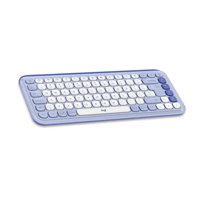 Logitech Pop Icon Keys - Lilac - US INT’L - BT - N/A - INTNL-973 - Keyboards<<<Logitech<<<LOGITECH<<<PolyComp