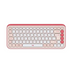 Logitech Pop Icon Keys - Rose - US INT’L - BT - N/A - INTNL-973 - Keyboards<<<Logitech<<<LOGITECH<<<PolyComp