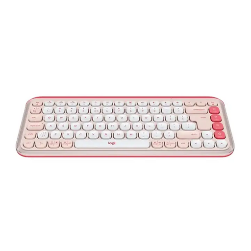 Logitech Pop Icon Keys - Rose - US INT’L - BT - N/A - INTNL-973 - Keyboards<<<Logitech<<<LOGITECH<<<PolyComp
