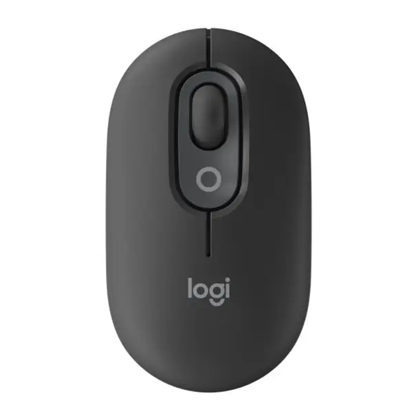 Logitech POP Mouse with emoji - GRAPHITE - BT - N/A - EMEA28i-935 - FY25,TERRA - Mice<<<Logitech<<<LOGITECH<<<PolyComp