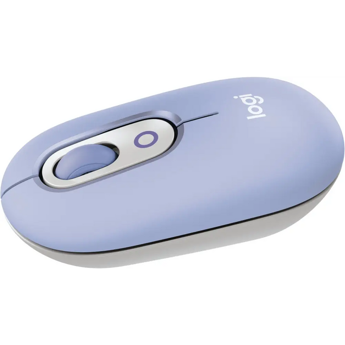 Logitech POP Mouse with emoji - LILAC - BT - N/A - EMEA28i-935 - FY25,TERRA - Mice<<<Logitech<<<LOGITECH<<<PolyComp