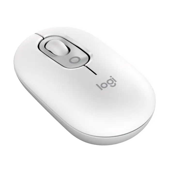 Logitech POP Mouse with emoji - OFF-WHITE - BT - N/A - EMEA28i-935 - FY25,TERRA - Mice<<<Logitech<<<LOGITECH<<<PolyComp