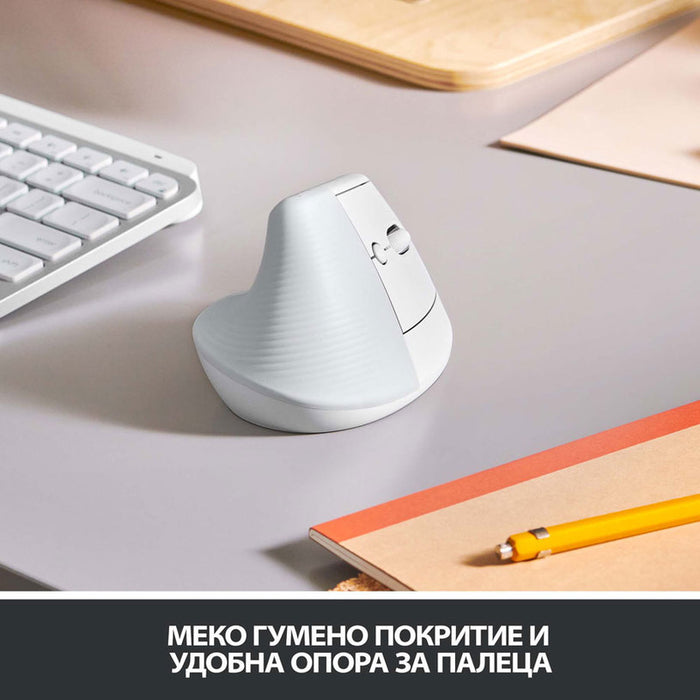 Logitech Lift Vertical Wireless Mouse